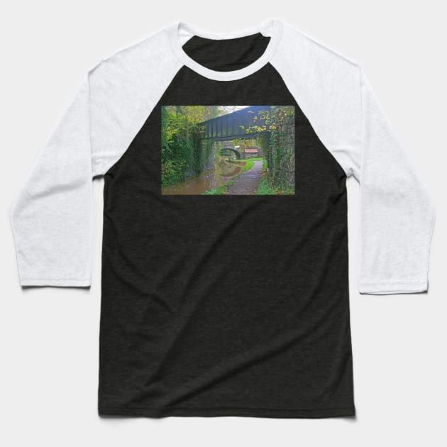 Talybont-on-Usk, October 2021 Baseball T-Shirt by RedHillDigital